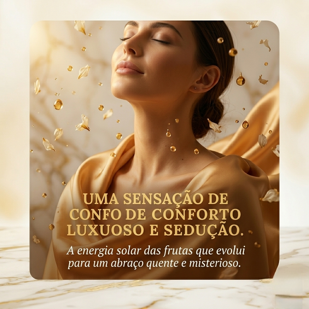 Frasco de perfume Oh Honey! Eau de Parfum da Maison Asrar, com design elegante e detalhes dourados, em fundo neutro.
