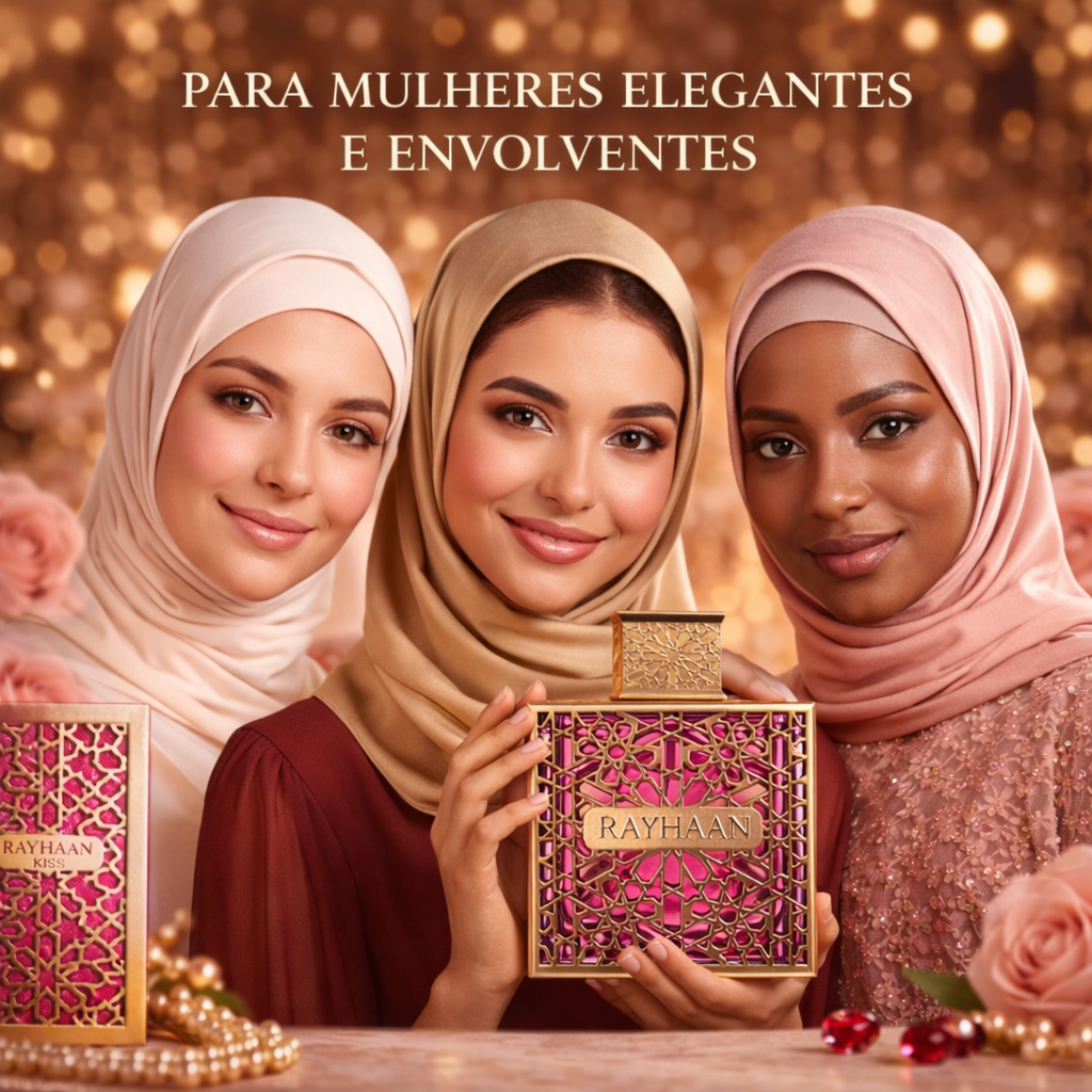 Rayhaan Kiss - Eau de Parfum - Rayhaan Original - Luxos do Oriente 