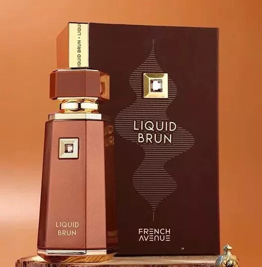 Liquid Brun – Perfume Amadeirado & Gourmand Masculino | Luxos do Oriente